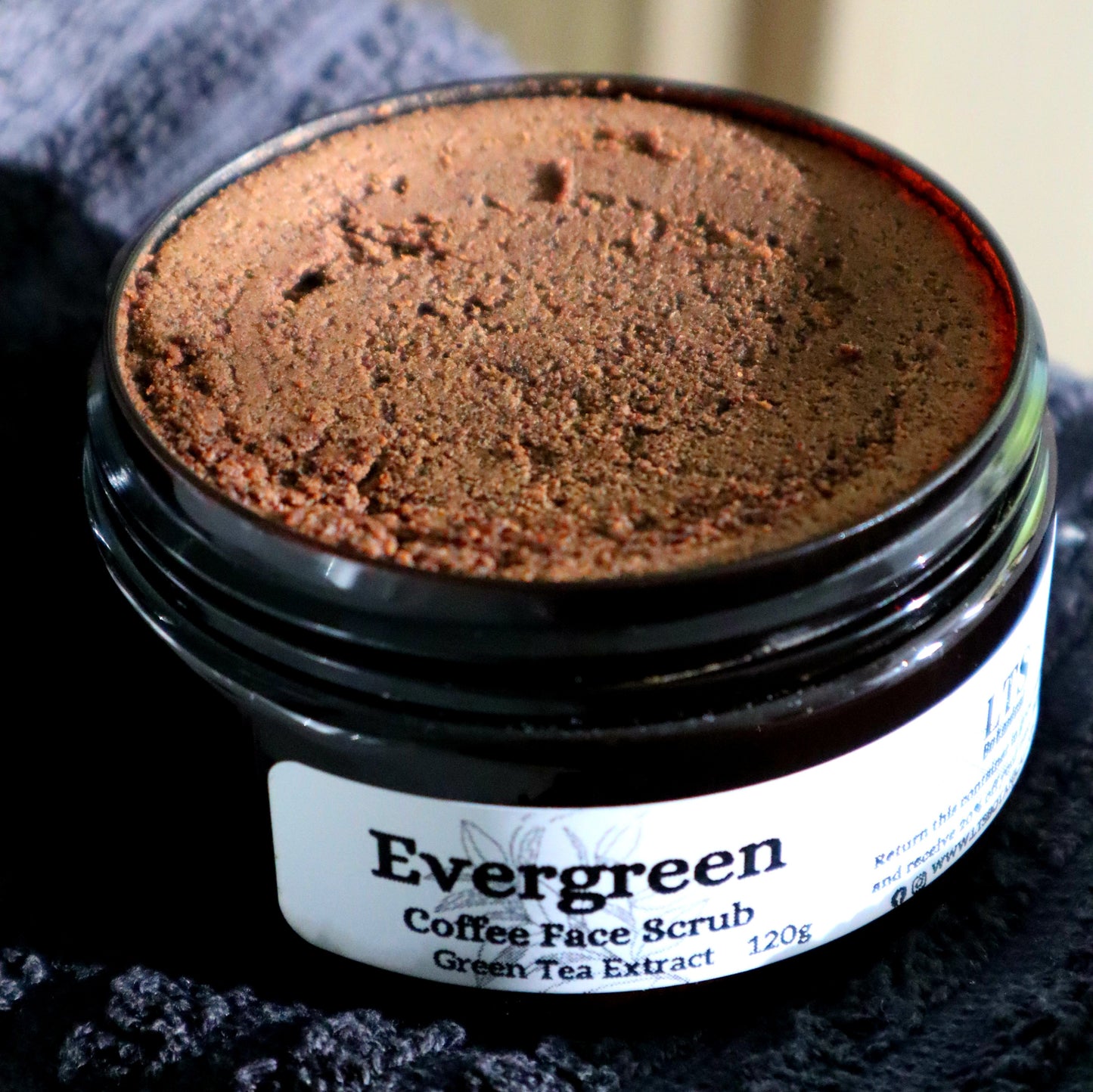 Evergreen Coffee Face Scrub