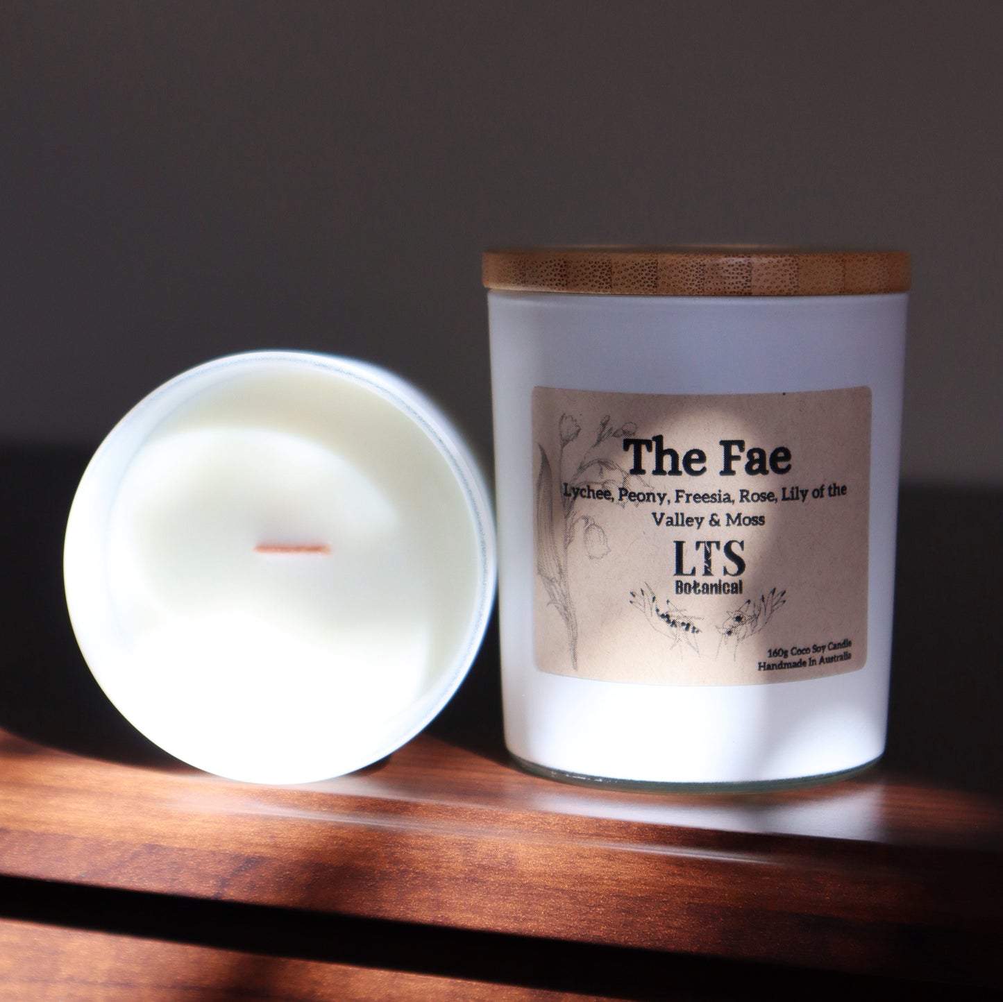 The Fae Wood Wick Candle